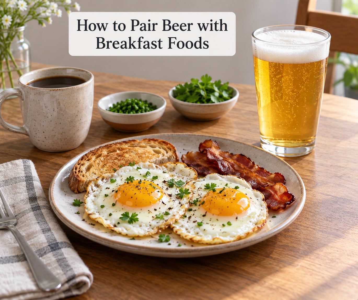 How to Pair Beer with Breakfast Foods