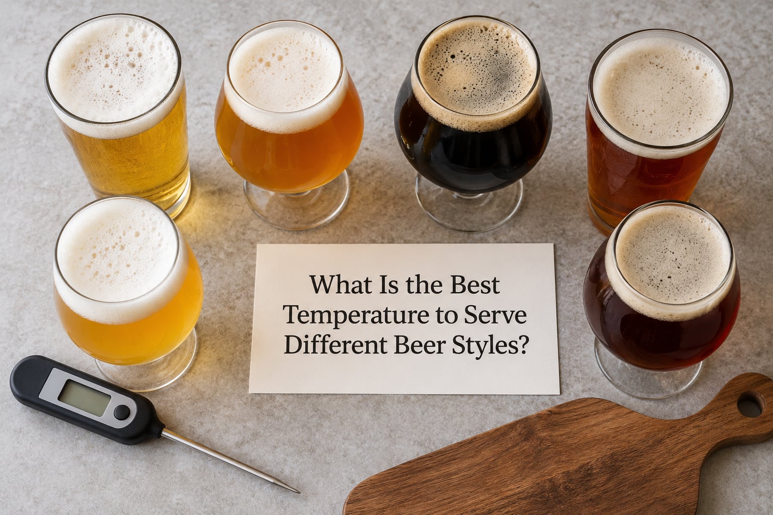 What Is the Best Temperature to Serve Different Beer Styles?
