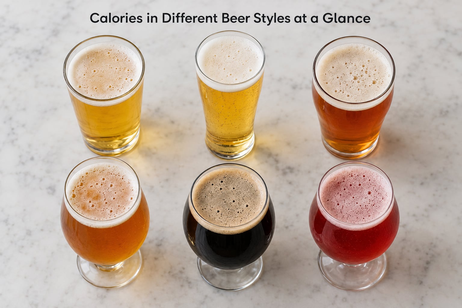 Calories in Different Beer Styles at a Glance