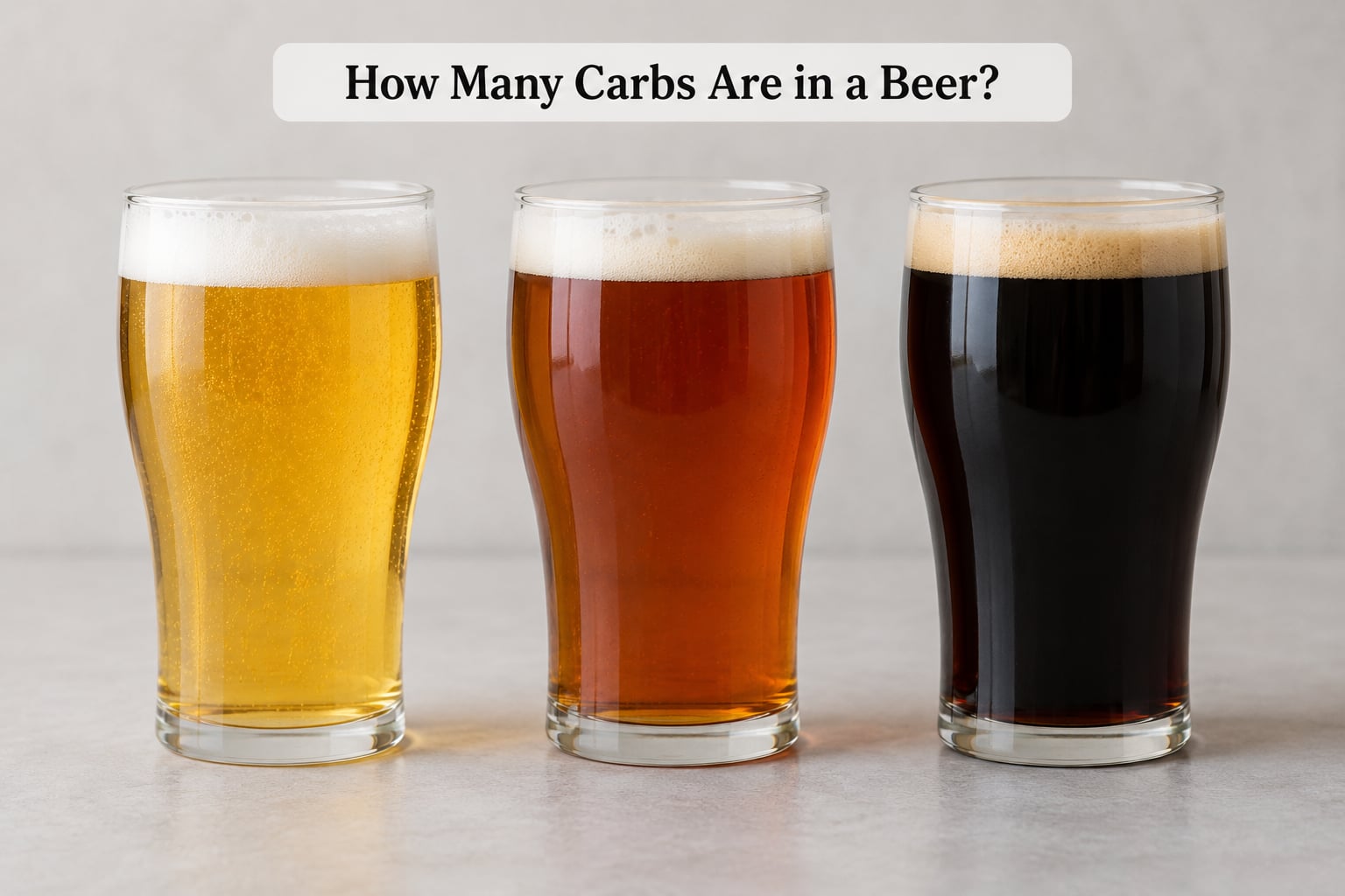 How Many Carbs Are in a Beer?