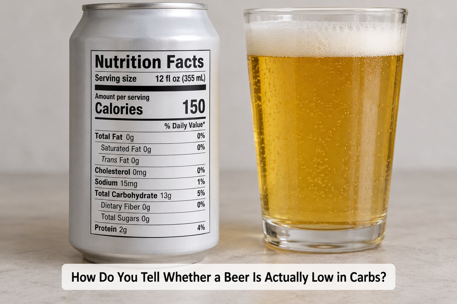 How Do You Tell Whether a Beer Is Actually Low in Carbs?
