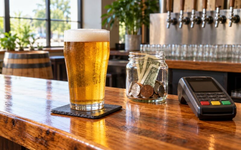 How to Tip at a Brewery Taproom in 2026: Etiquette Guide