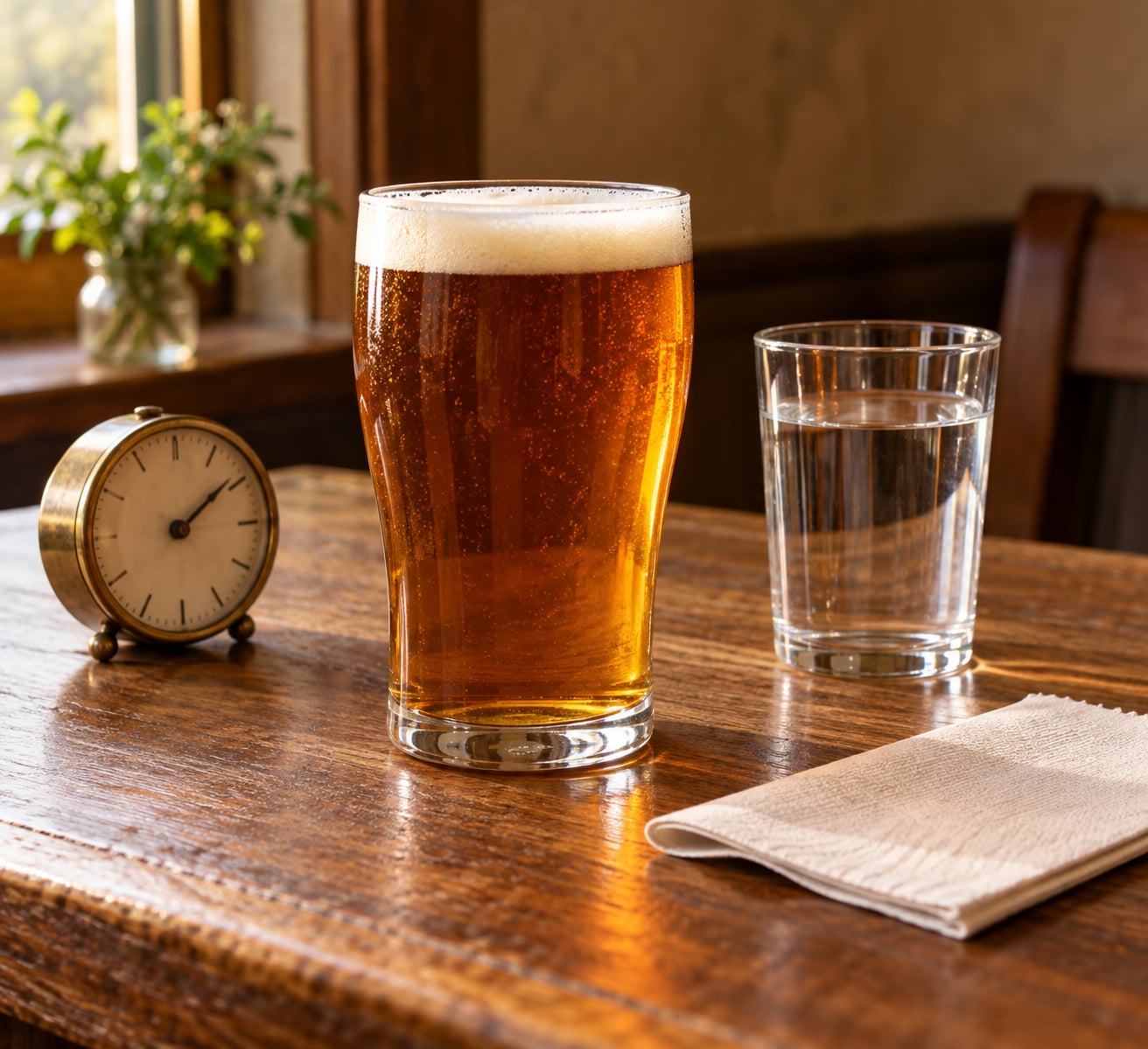 how long does one beer stay in your system