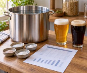 how water chemistry affects beer taste
