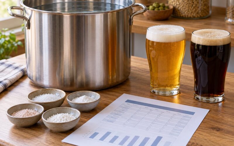 How Water Chemistry Affects Beer Taste: Homebrewing in 2026