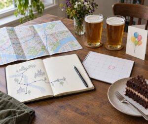 how to plan a birthday pub night