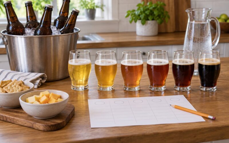 How to Run a Beer Tasting at Home: Easy Beginner’s Guide 2026