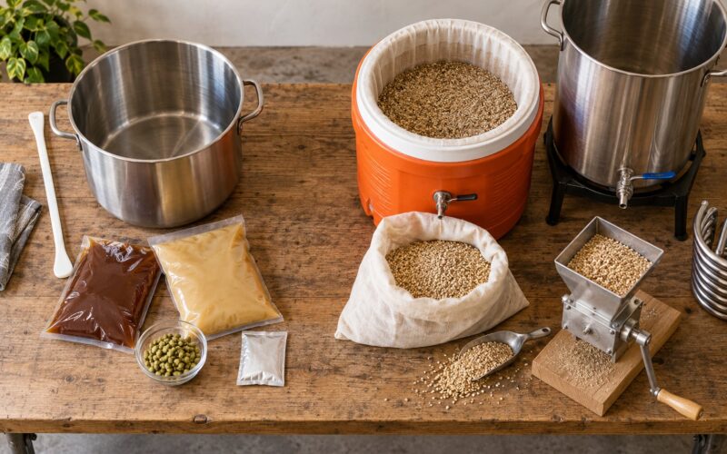 Extract vs All Grain Brewing Explained for Beginners (October 2026)