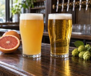 hazy ipa vs west coast ipa