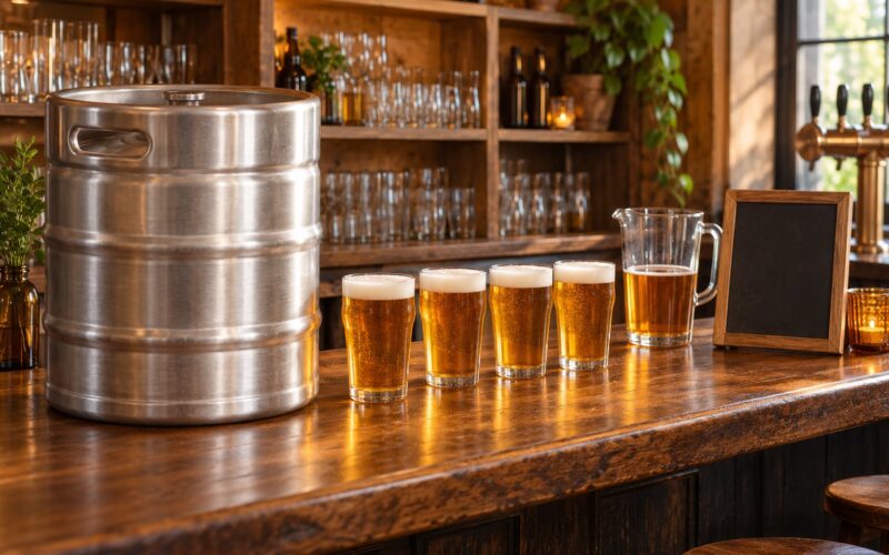 How Many Beers in a Half Barrel Keg? (October 2026)