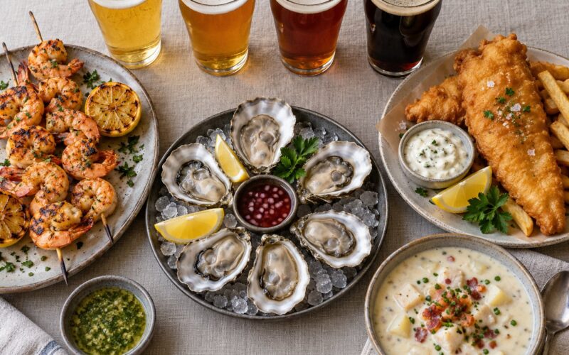 What Beer Goes With Seafood? 12 Best Pairings (2026)