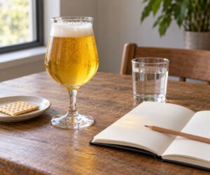 how to taste beer step by step