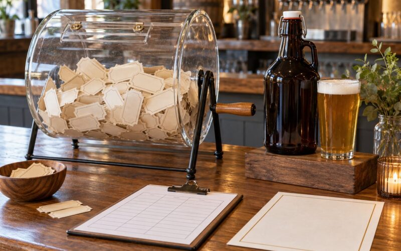 How to Run a Raffle at a Beer Event: A Practical Guide 2026