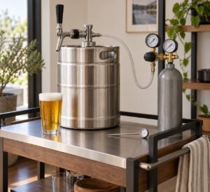 how to carbonate a keg in 24 hours