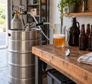 what to do with leftover keg beer