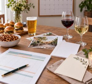 how to plan a company happy hour