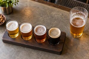 what is a beer flight cost on average