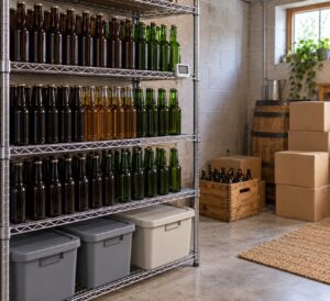 how to organize a beer cellar