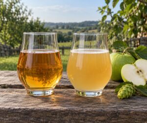 why does my homebrew taste like cider
