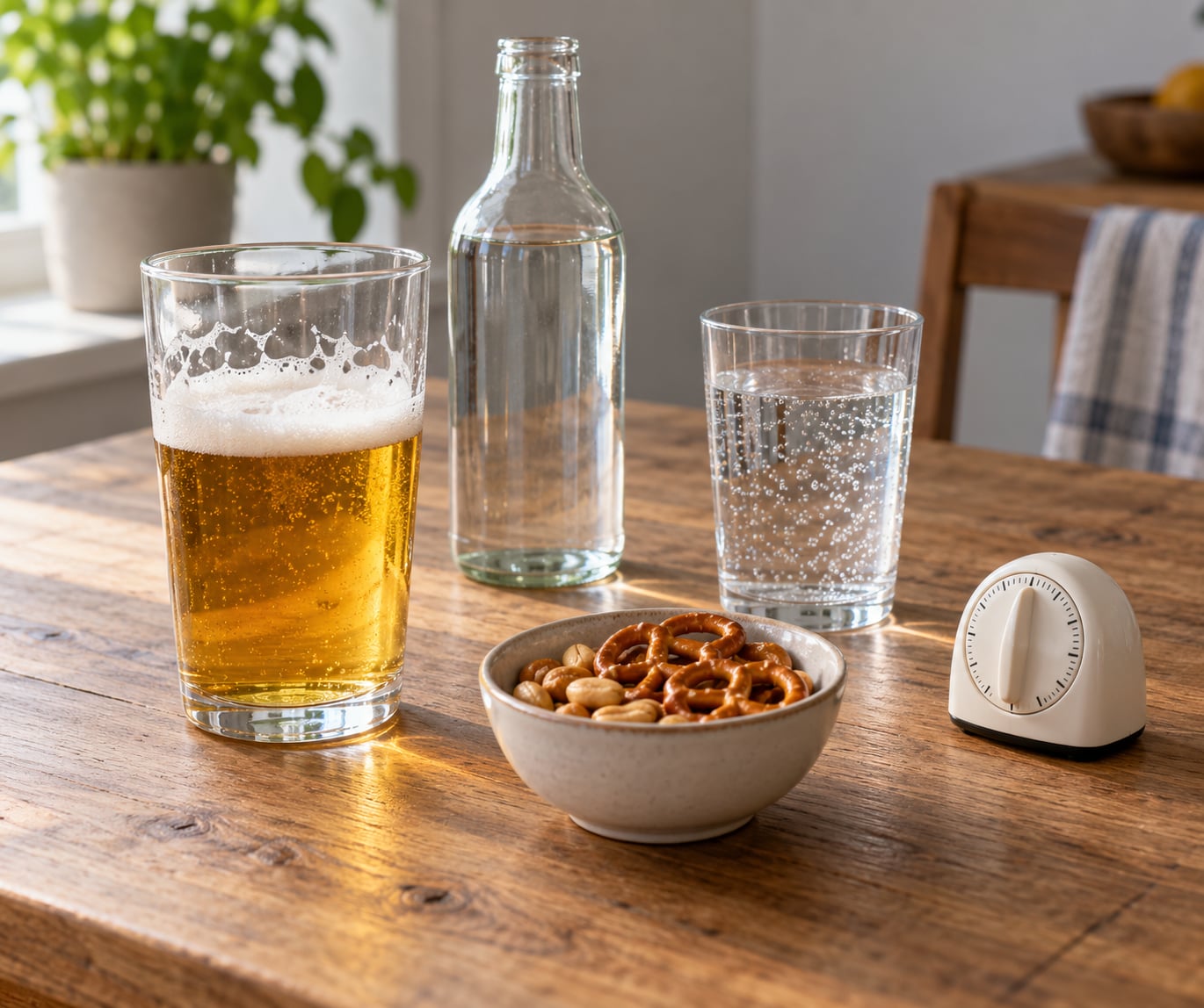 how to stay hydrated while drinking beer