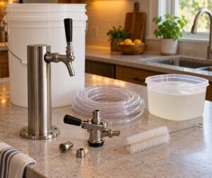 how to clean draft beer lines at home