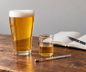 why does my beer taste buttery