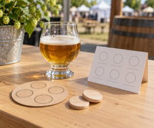 how beer festival tasting tokens work