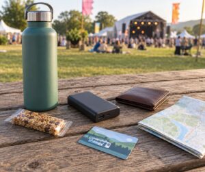 how to drink responsibly at a festival