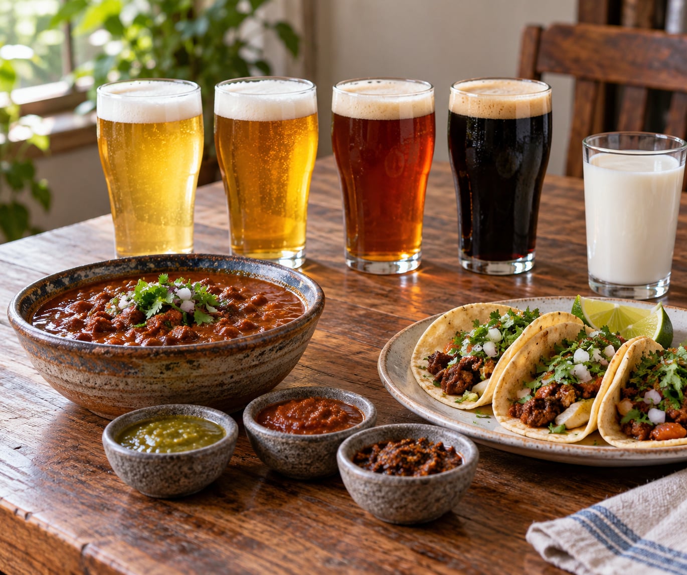 how to pair beer with spicy food