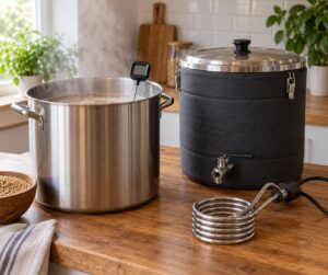 how to raise mash temperature when it drops