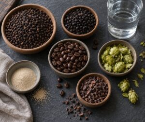 what is a coffee stout made with