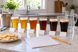 how to host a blind beer tasting
