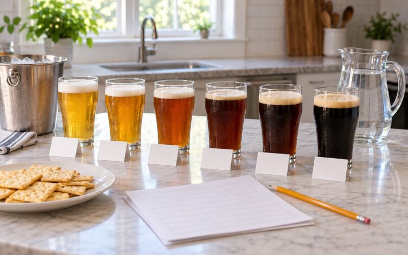 How to Host a Blind Beer Tasting: Step-by-Step Guide 2026