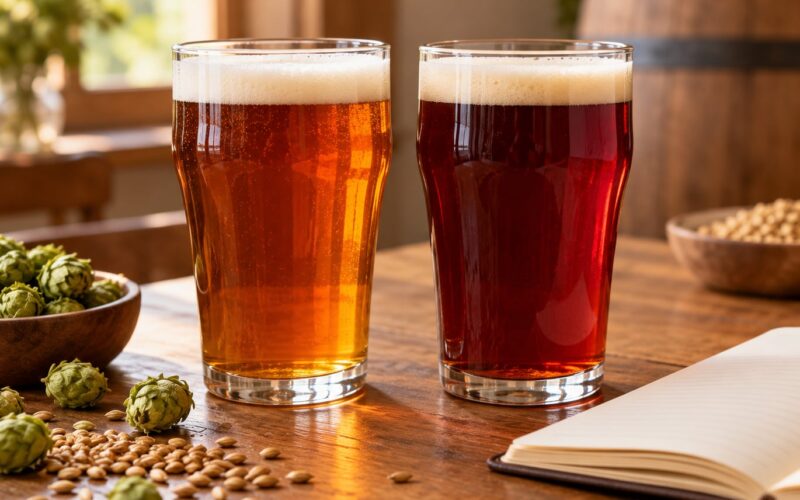 Amber Ale vs Red Ale (2026): A Flavor Guide for Beer Lovers
