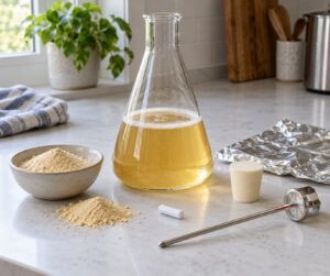 how to make a yeast starter
