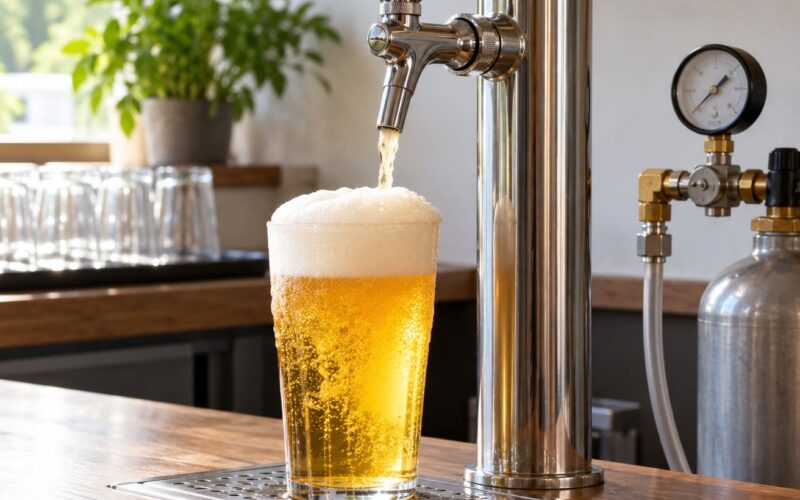 Why Is My Draft Beer Too Foamy? Causes, Styles, Fixes (2026)