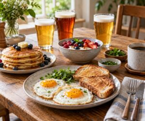beer pairing for breakfast foods