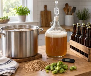 how to make a one gallon batch of beer