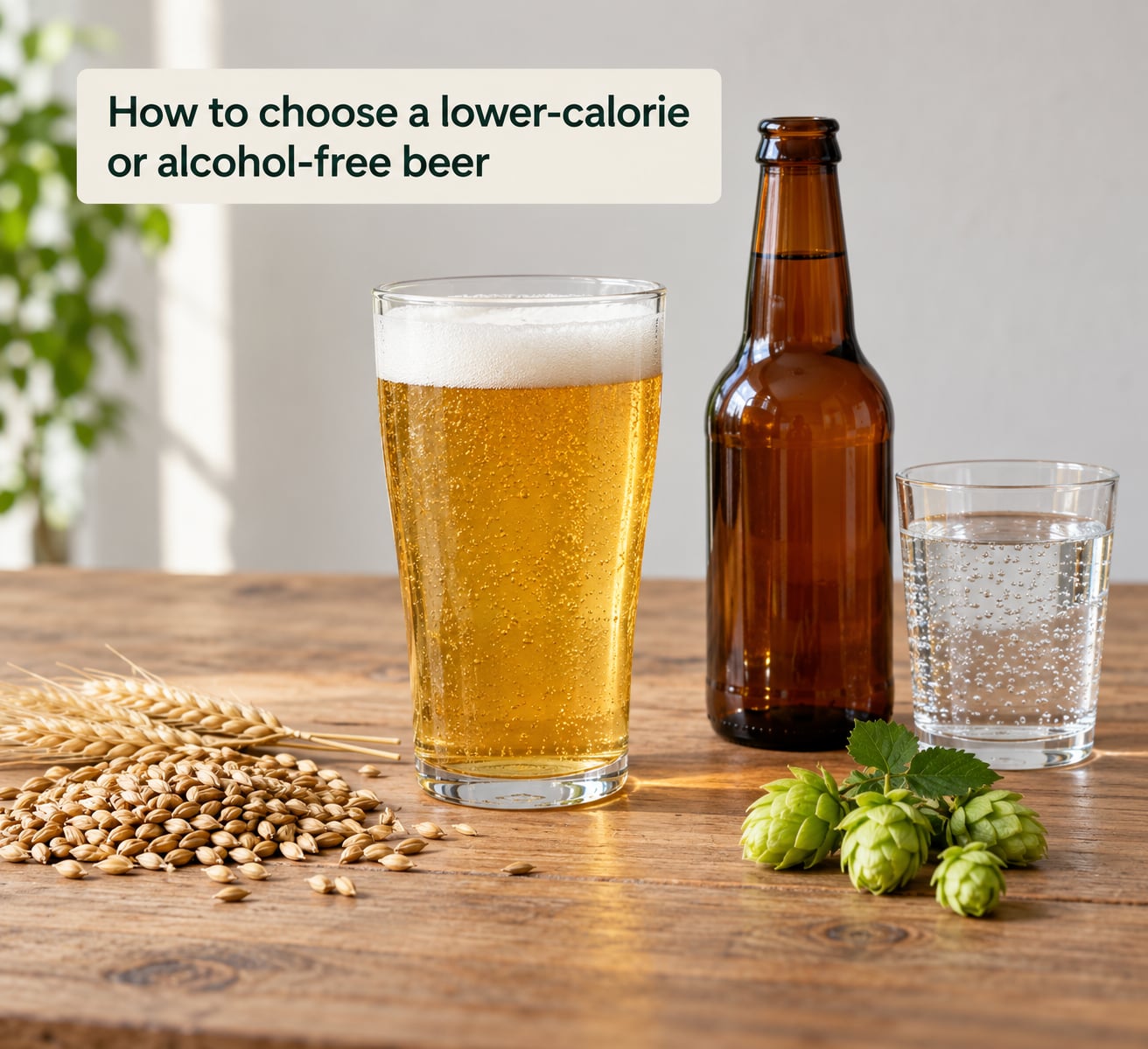 How to choose a lower-calorie or alcohol-free beer