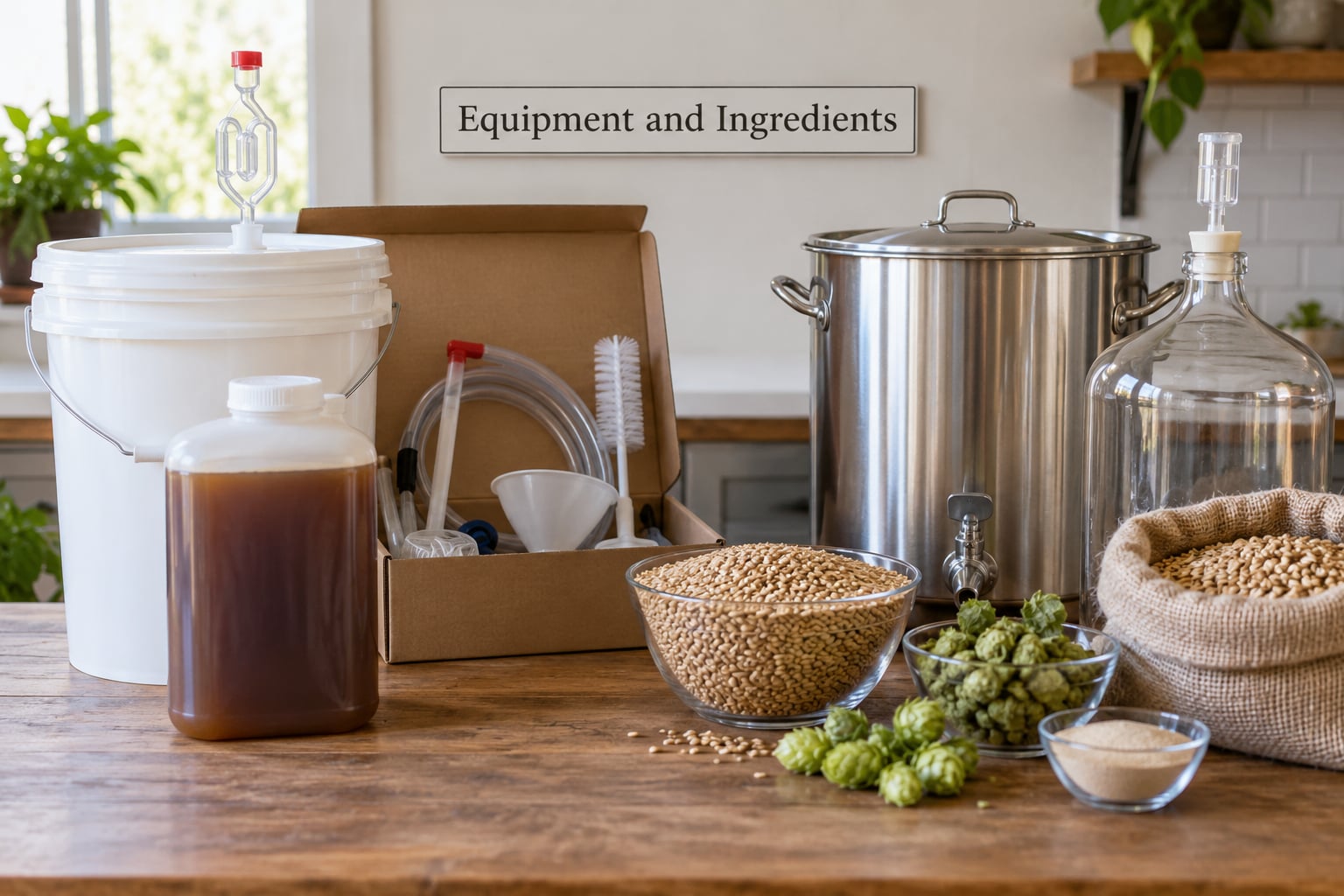 Equipment and Ingredients