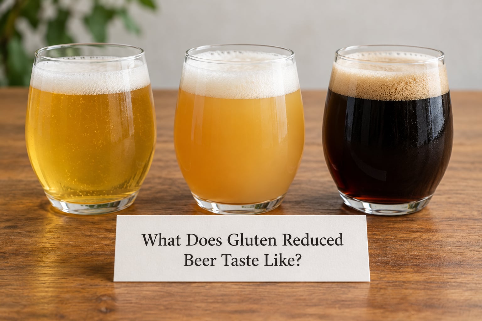 What Does Gluten Reduced Beer Taste Like?