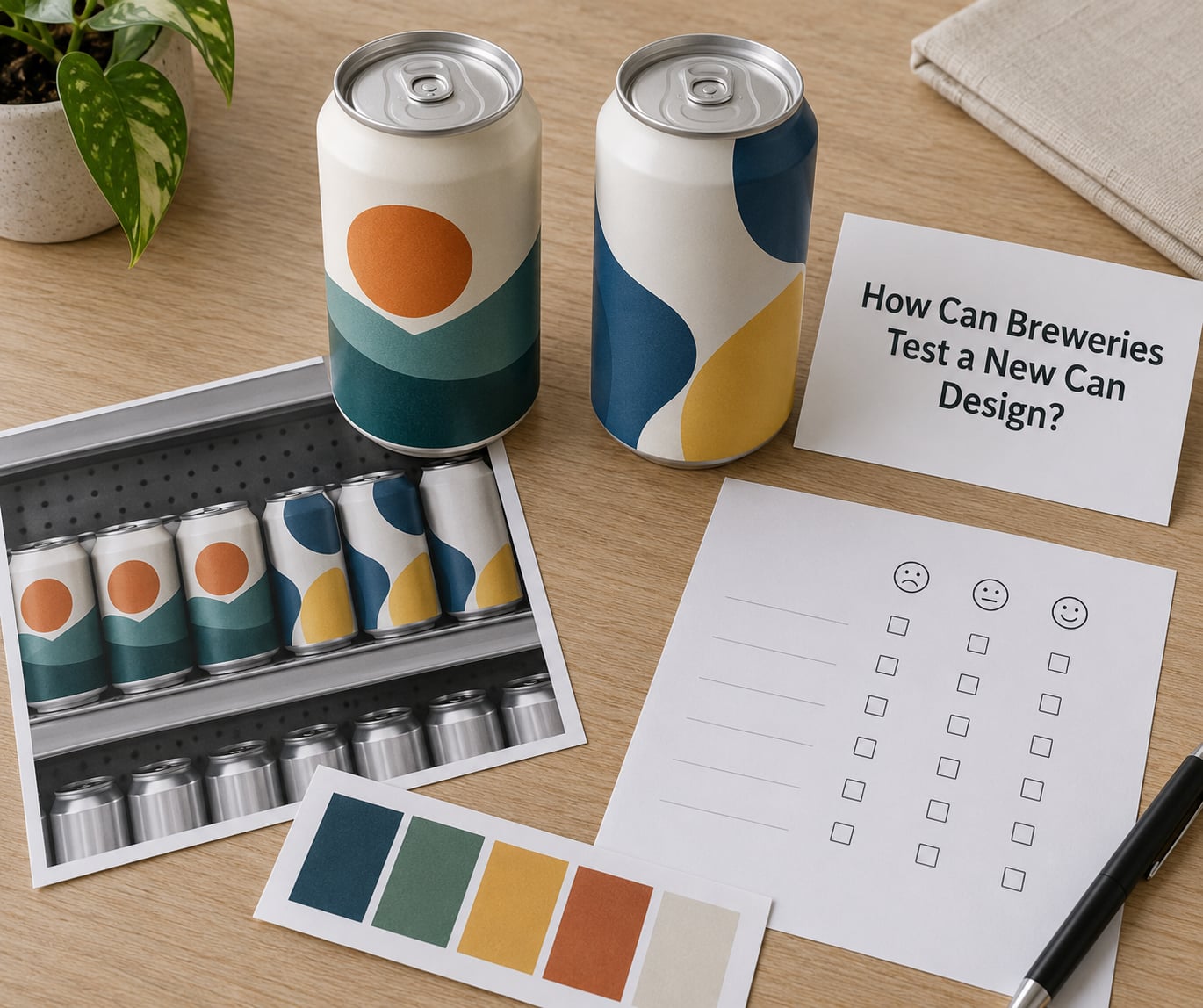 How Can Breweries Test a New Can Design?