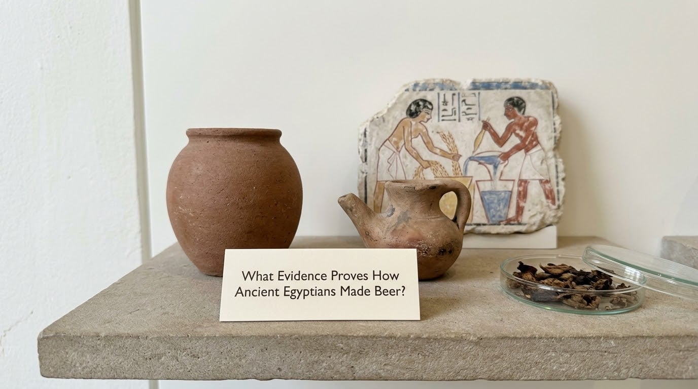 What Evidence Proves How Ancient Egyptians Made Beer?