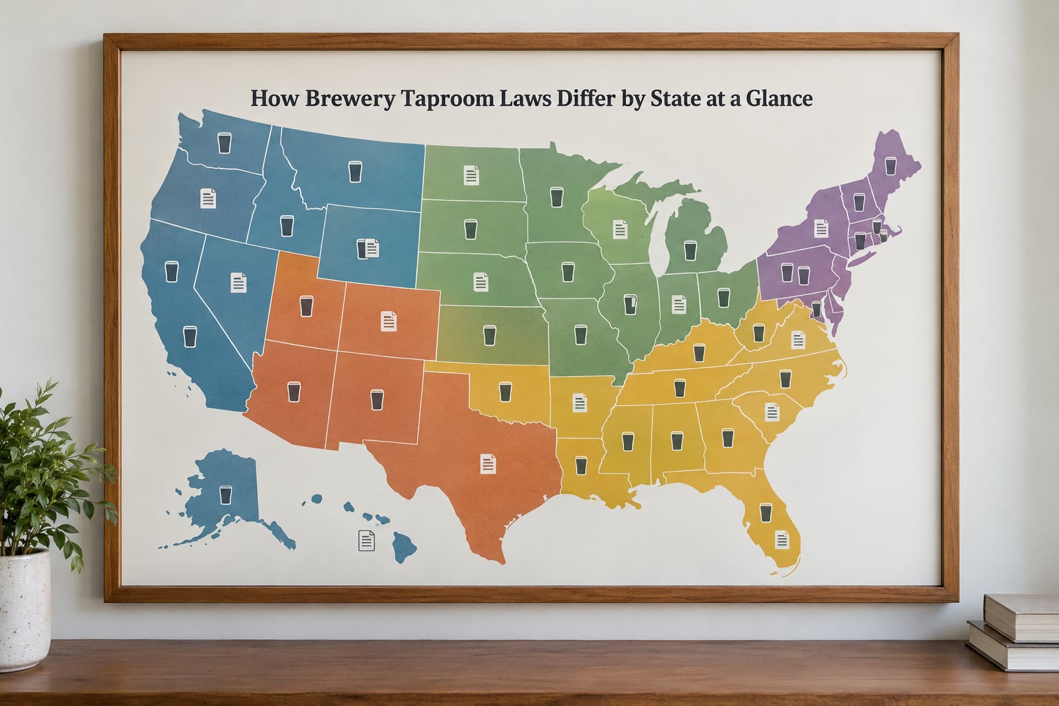 How Brewery Taproom Laws Differ by State at a Glance