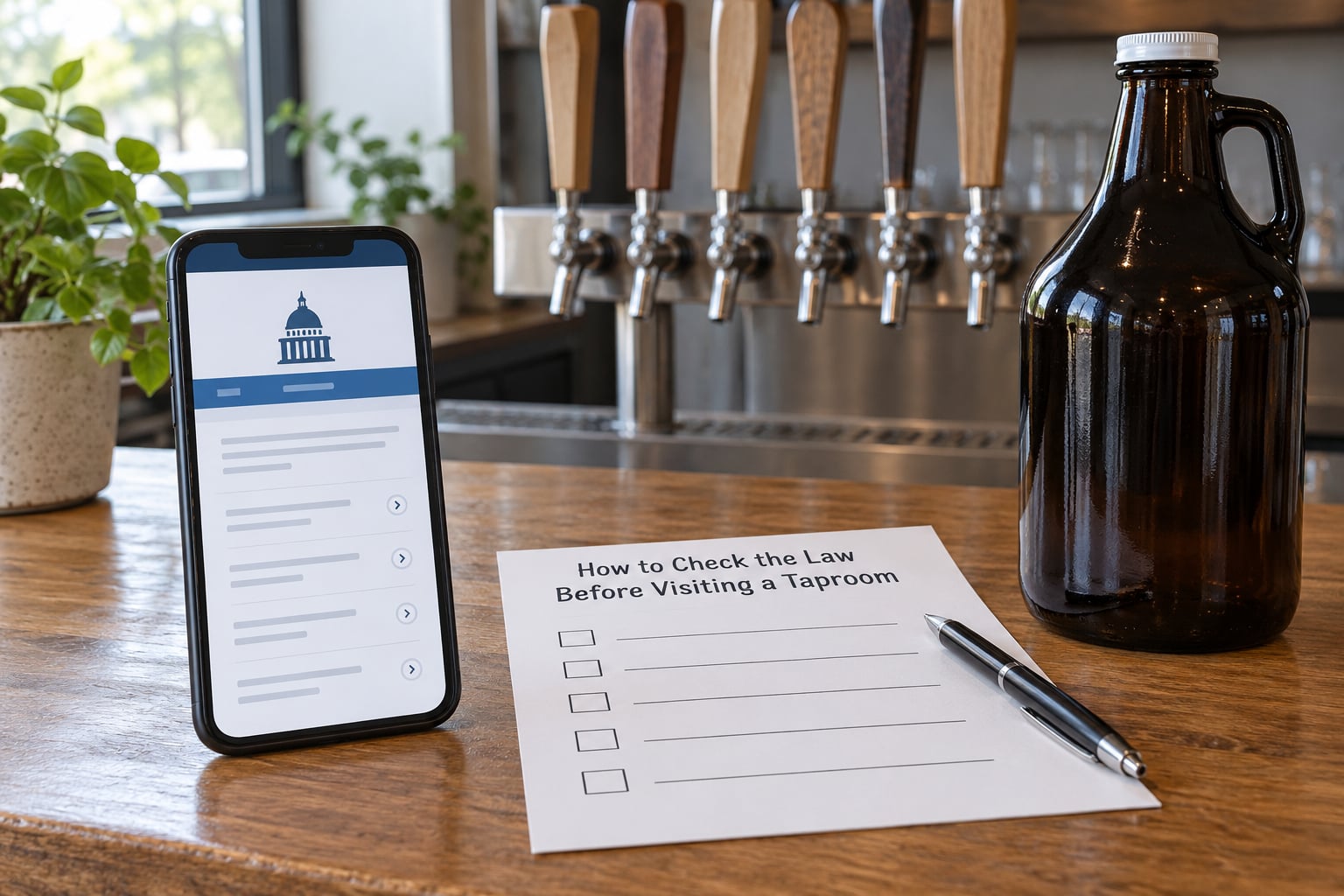 How to Check the Law Before Visiting a Taproom