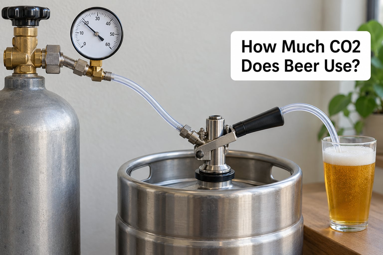 How Much CO2 Does Beer Use?
