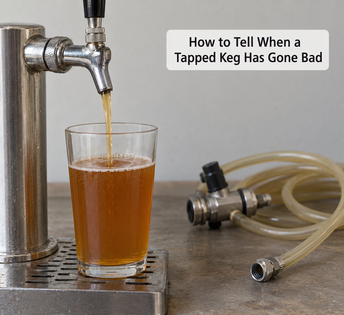 How to Tell When a Tapped Keg Has Gone Bad