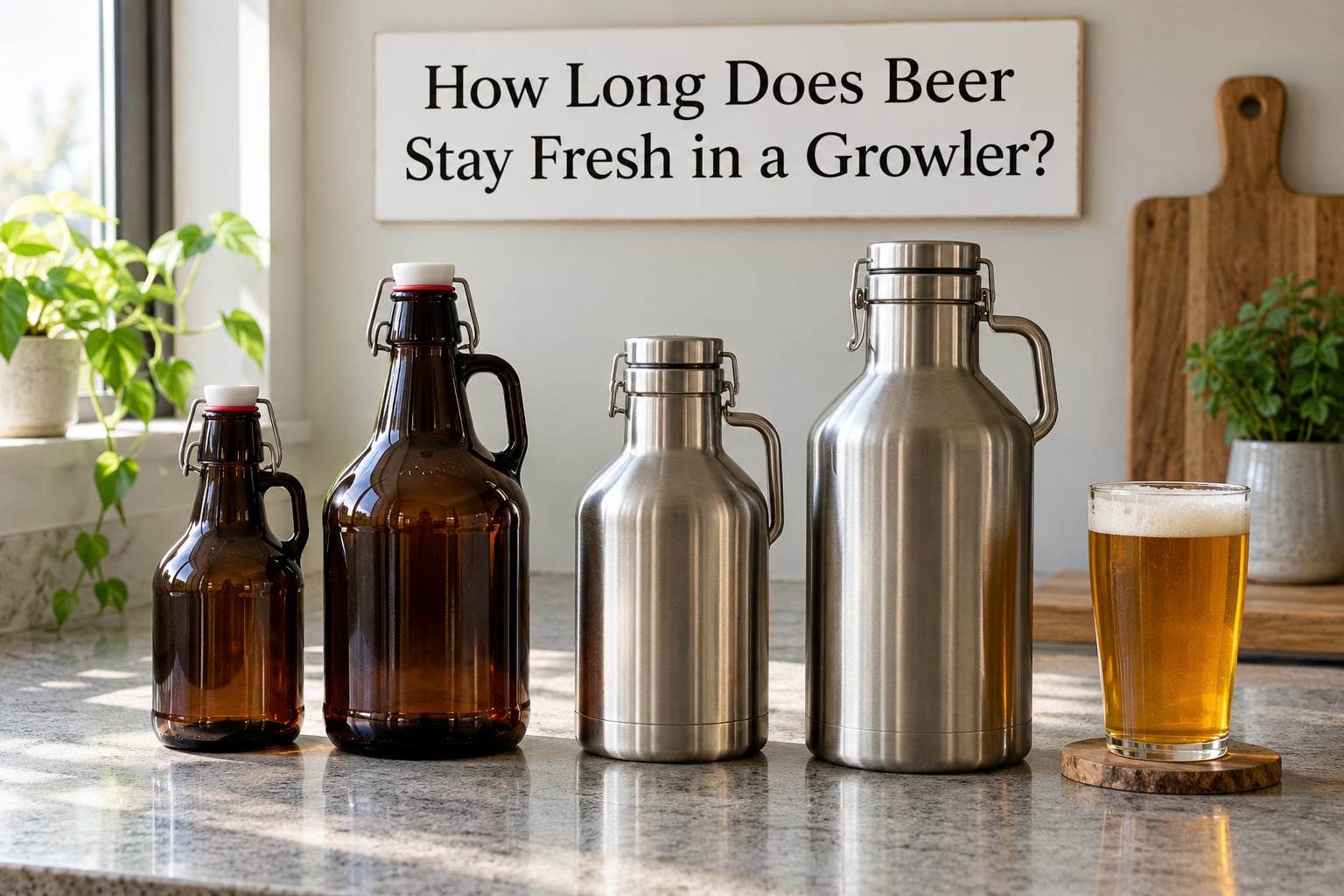 How Long Does Beer Stay Fresh in a Growler?