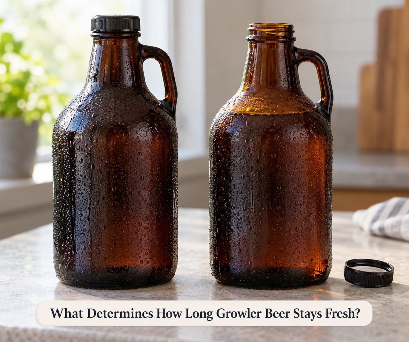 What Determines How Long Growler Beer Stays Fresh?