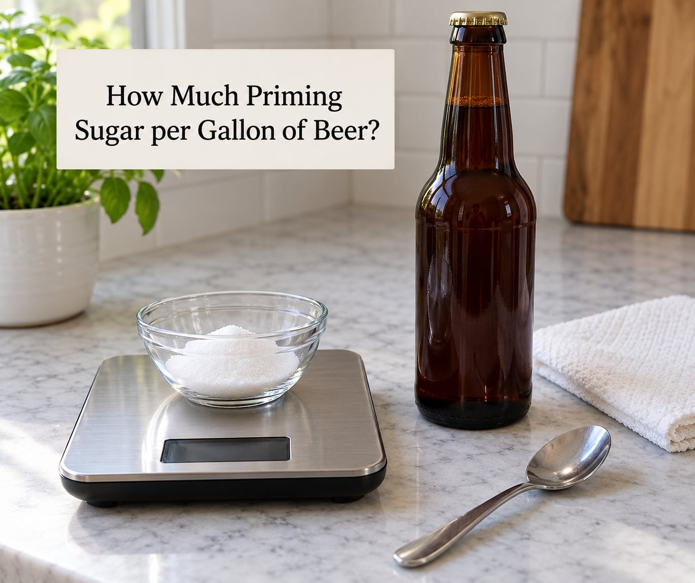 How Much Priming Sugar per Gallon of Beer?